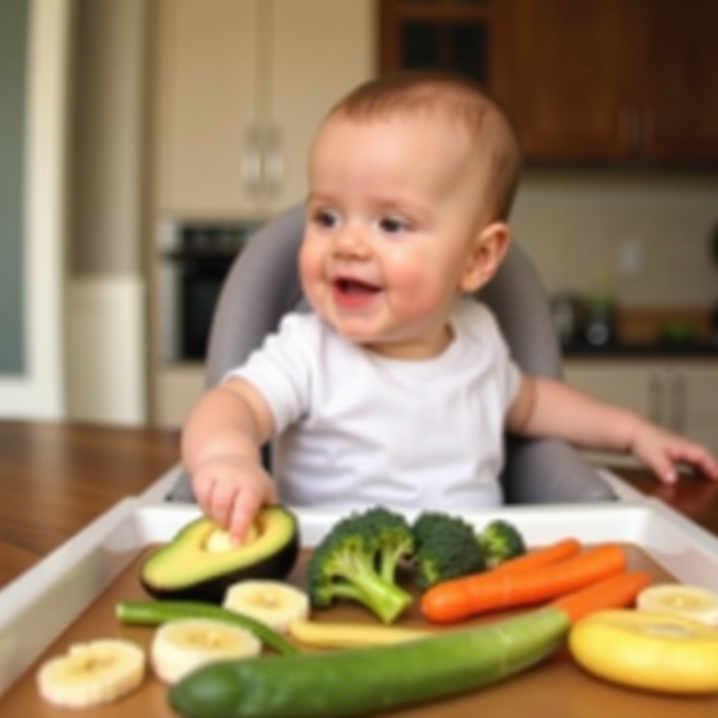 Guide complet des aliments pour la diversification alimentaire menée par l&rsquo;enfant pour votre bébé de 8 mois