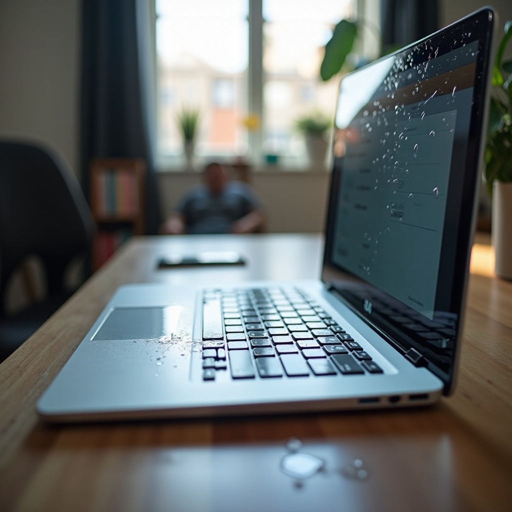 Que faire lorsque de l&rsquo;eau se renverse sur le clavier de votre ordinateur portable : un guide étape par étape.