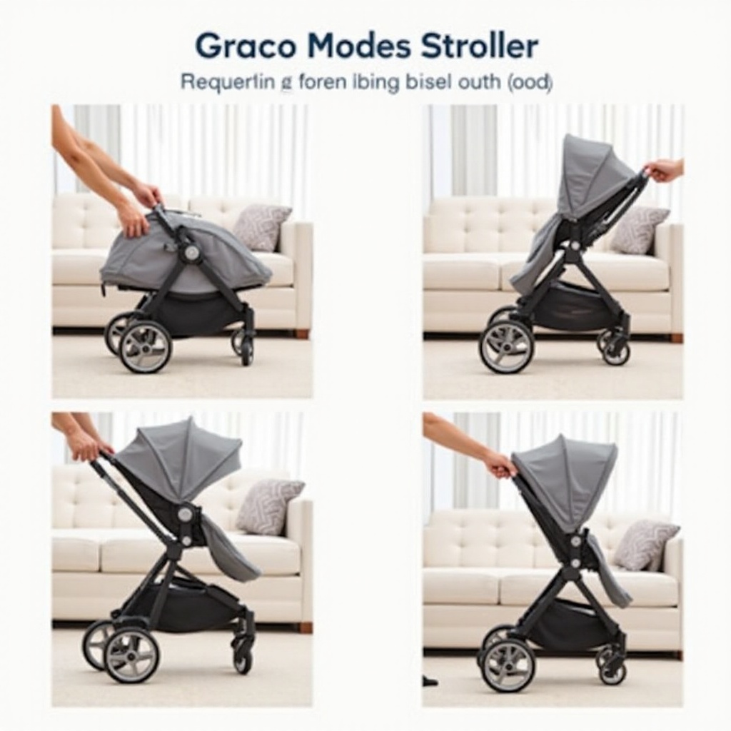 how to fold graco modes stroller