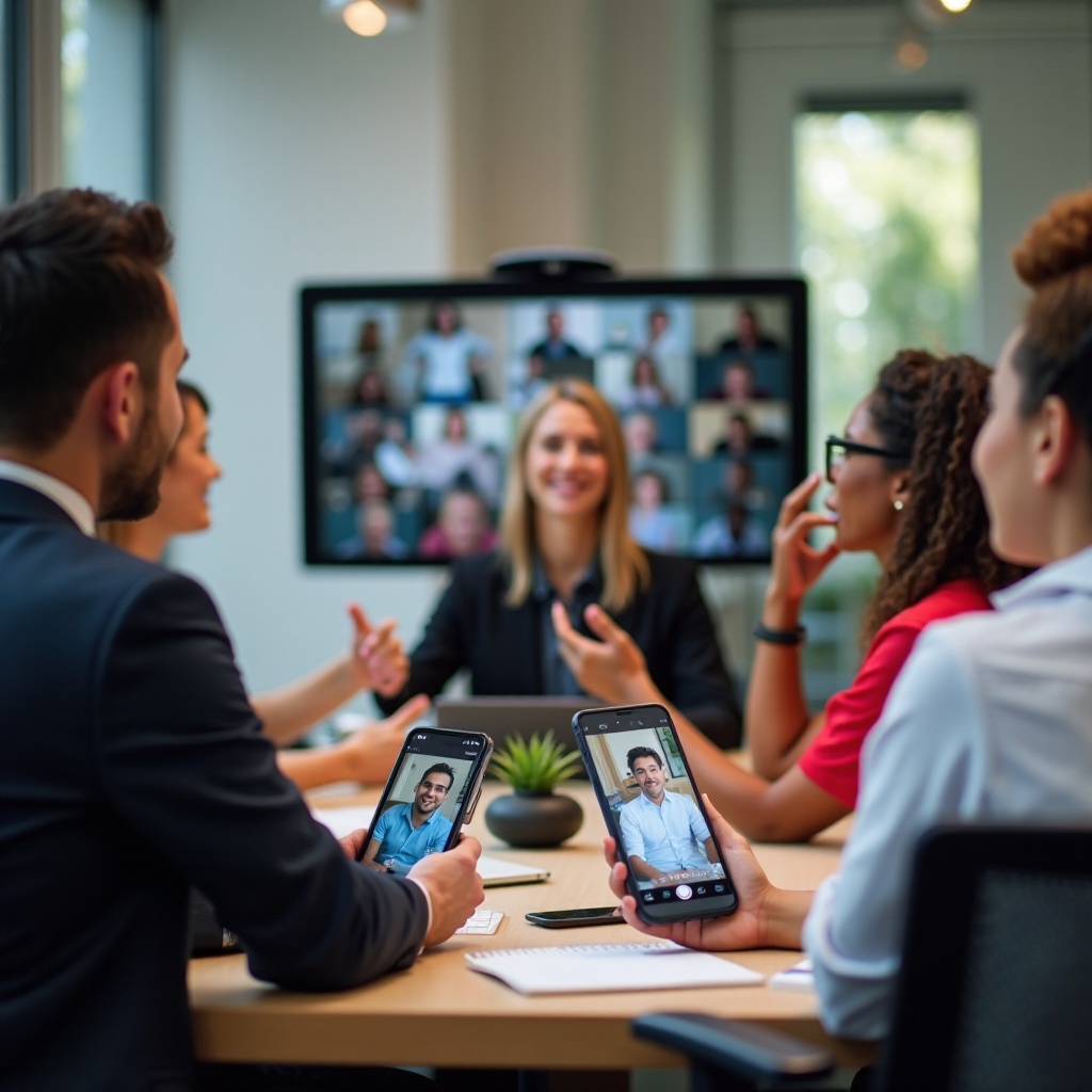 Comment organiser des vidéoconférences de manière transparente entre des appareils iPhone et Android