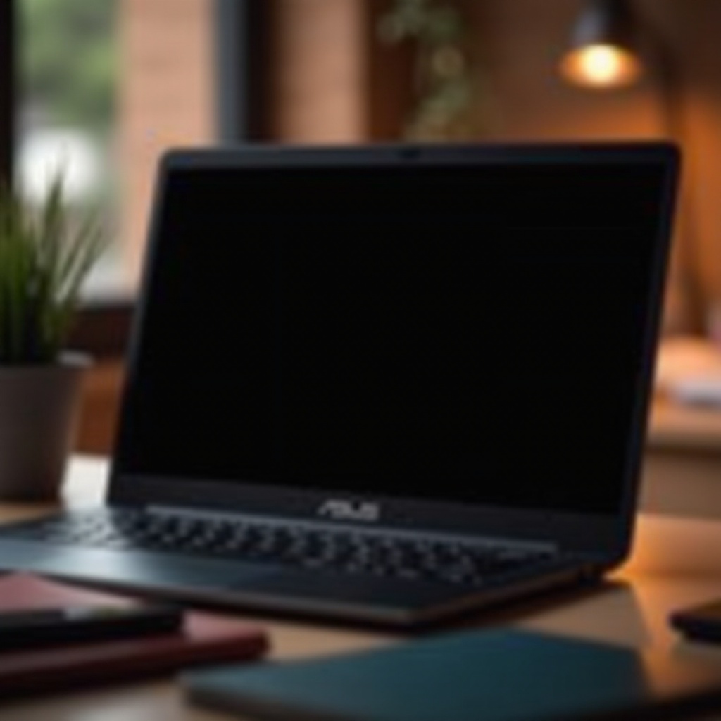 Comment résoudre efficacement un problème d&rsquo;écran noir sur un ordinateur portable ASUS.